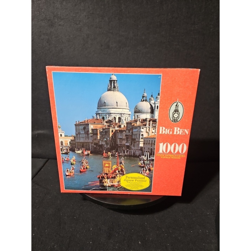 Big Ben 1000 Piece Puzzle, Venice‎ Italy, Hasbro